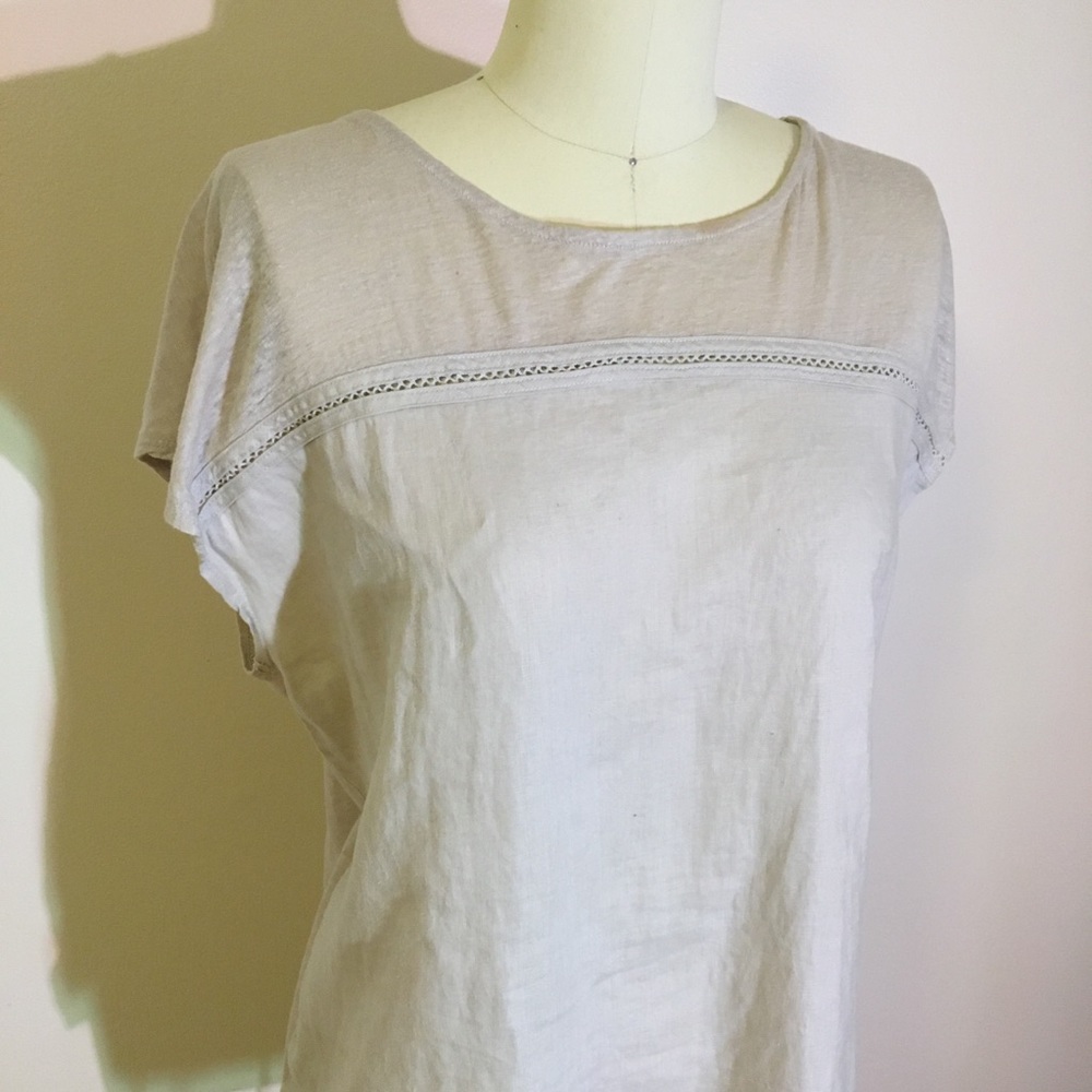 Cynthia Rowley Linen Blouse